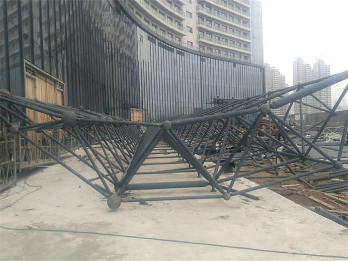 双城万豪酒店雨棚网架